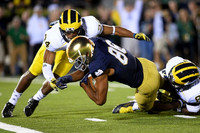 Jeremy Clark (34) and Channing Stribling (8)