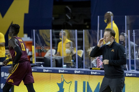 Minnesota Head Coach Richard Pitino