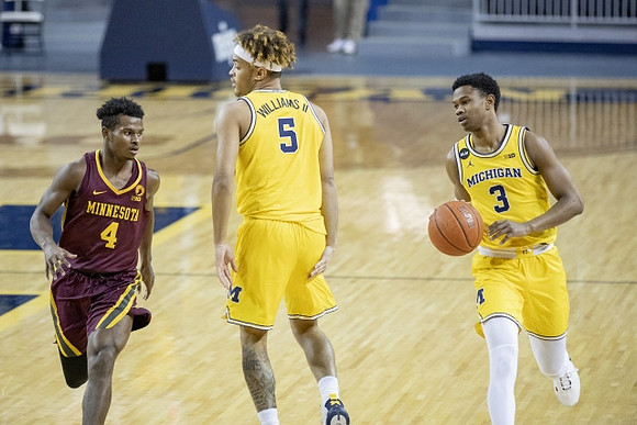 Terrance Williams II (5) and Zeb Jackson (3)