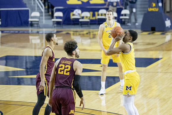 Franz Wagner (21) and Zeb Jackson (3)