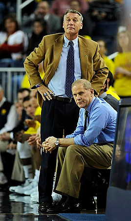 Jeff Meyer and John Beilein