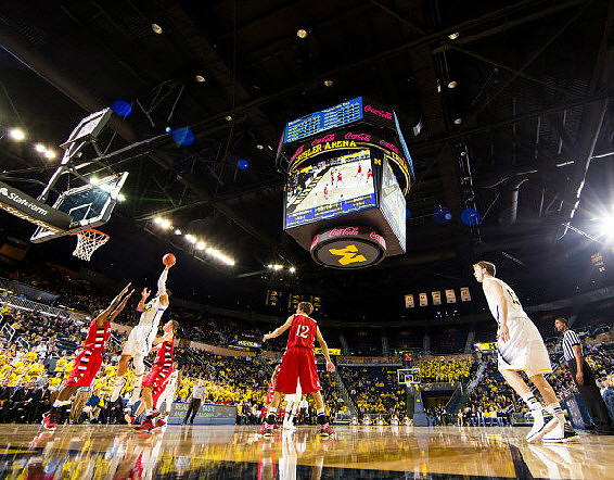 Jordan Morgan (52) and Matt Vogrich (13)