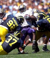 Dan Rumishek (92), Zach Kaufman (37), and Victor Hobson (6)