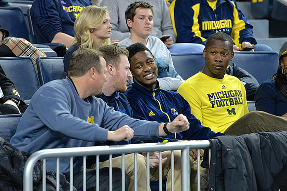 Tim Drevno and Jay Harbaugh