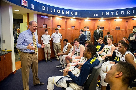 John Beilein and Michigan Team