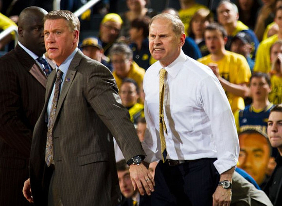 Bacari Alexander, Jeff Meyer, and John Beilein