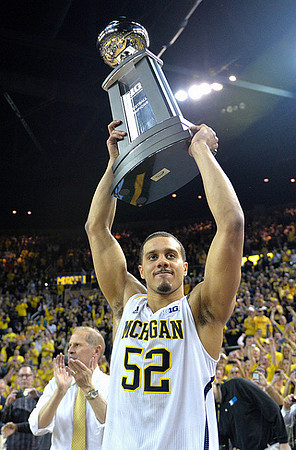 John Beilein and Jordan Morgan (52)