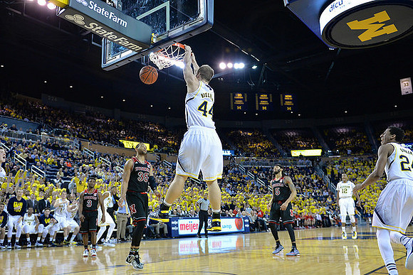 Max Bielfeldt (44), Zak Irvin (21), Muhammad-Ali Abdur-Rahkman (12), and Aubrey Dawkins (24)