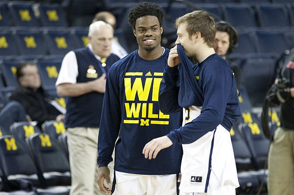 Derrick Walton Jr. (10) and Spike Albrecht (2)