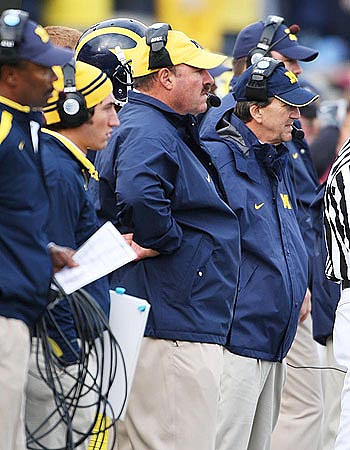 Fred Jackson, Steve Stripling, Lloyd Carr, Glen Steele