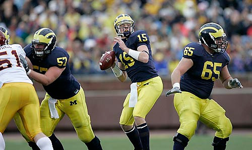 Ryan Mallett, Adam Kraus, and Justin Boren
