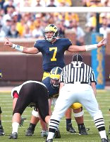 Chad Henne (7) and Adam Kraus (57)