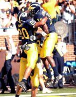Michael Hart (20), Adrian Arrington (16), and Tyler Ecker (89)