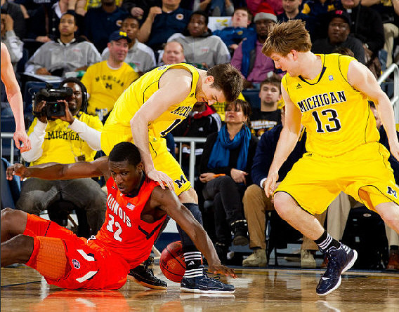 Stu Douglass (1) and Matt Vogrich (13)