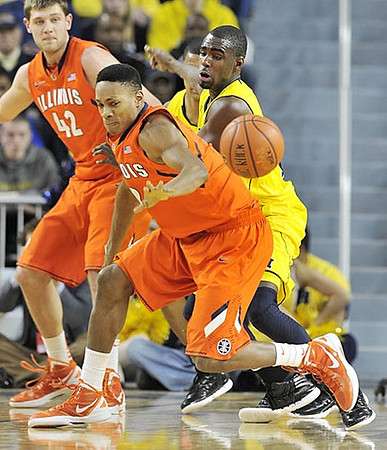Trey Burke (3) and Tim Hardaway Jr. (10)