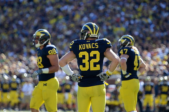 Craig Roh (88), Jordan Kovacs (32), and Jake Ryan (47)