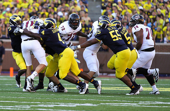 Courtney Avery (5), Cameron Gordon (4), Jibreel Black (55), and Mario Ojemudia (53)