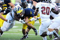 Joey Burzynski (56) and Russell Bellomy (8)