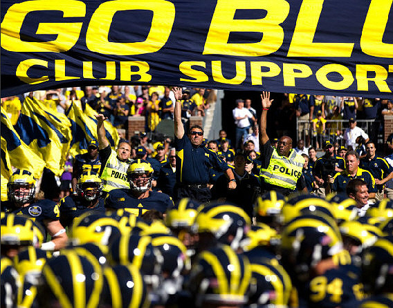 Brady Hoke and Michigan Team