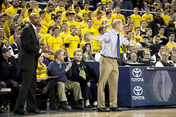 Saddi Washington and John Beilein