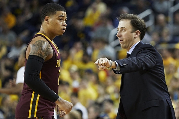Minnesota Head Coach Richard Pitino