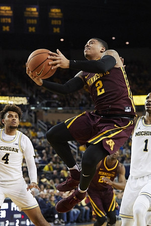 Isaiah Livers (4) and Charles Matthews (1)