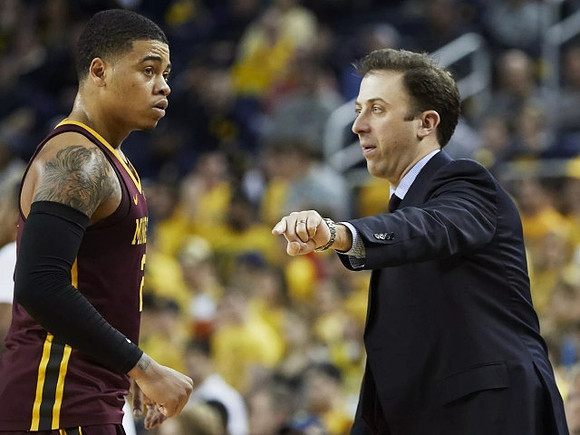 Minnesota Head Coach Richard Pitino