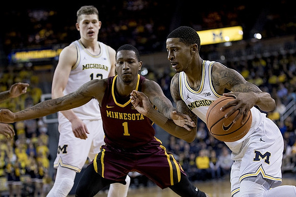 Moritz Wagner (13) and Charles Matthews (1)