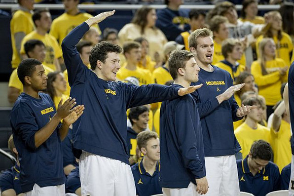 Rico Ozuna-Harrison (14), C.J. Baird (24), Luke Wilson (32), and Jaron Faulds (44)