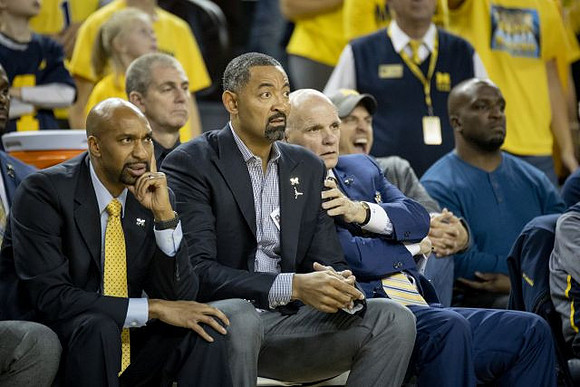 Saddi Washington, Juwan Howard, and Phil Martelli