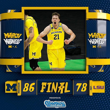 Franz Wagner (21) and Brandon Johns Jr. (23)