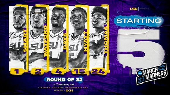LSU Starters