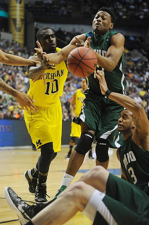 Tim Hardaway Jr. (10) and Trey Burke (3)