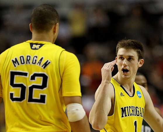 Jordan Morgan (52) and Stu Douglass (1)