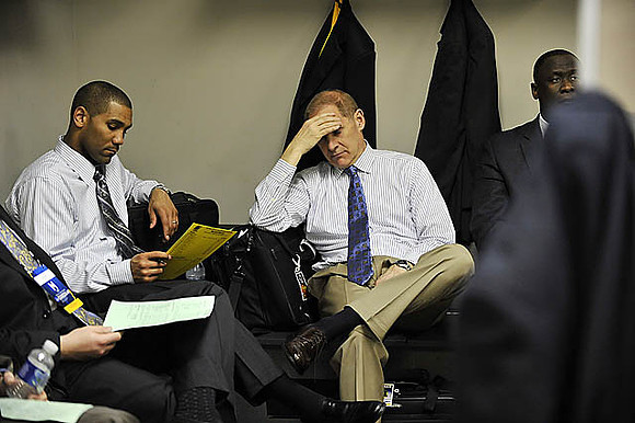 LaVall Jordan, John Beilein, and Bacari Alexander