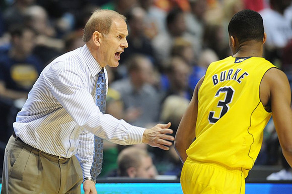 John Beilein and Trey Burke (3)