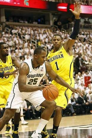 Tim Hardaway Jr. (10) and Glenn Robinson III (1)