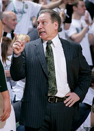 Michigan State Head Coach Tom Izzo