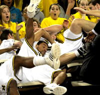 Zack Novak (0) and David Merritt (15)