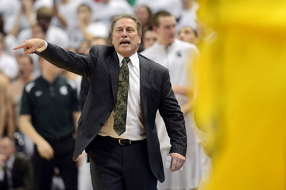 Michigan State Head Coach Tom Izzo