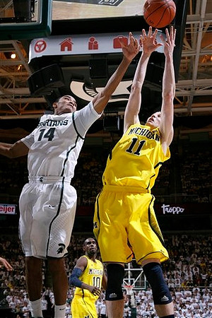 Nik Stauskas (11) and Tim Hardaway Jr. (10)