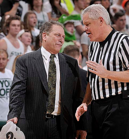 Michigan State Head Coach Tom Izzo