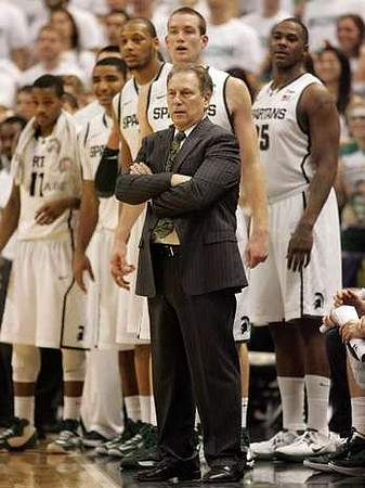 Michigan State Head Coach Tom Izzo