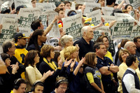 Lloyd Carr, Brady Hoke, and Greg Mattison