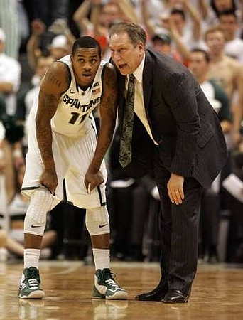 Michigan State Head Coach Tom Izzo