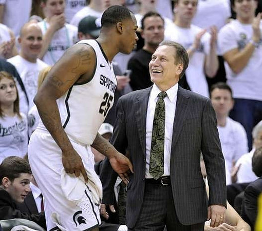 Michigan State Head Coach Tom Izzo