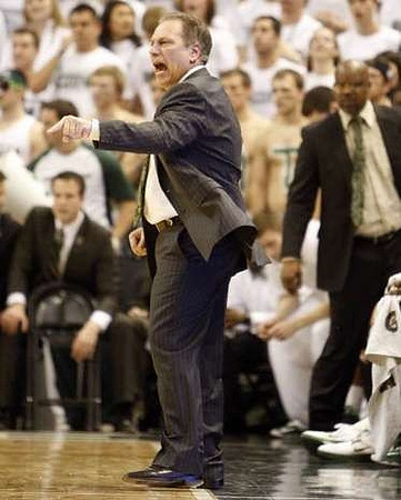 Michigan State Head Coach Tom Izzo
