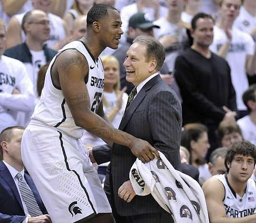 Michigan State Head Coach Tom Izzo