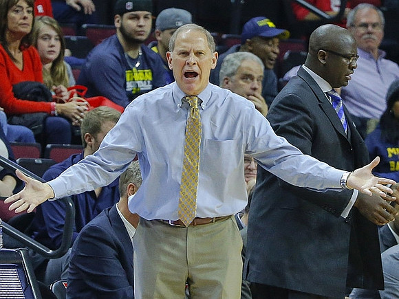 John Beilein and Bacari Alexander