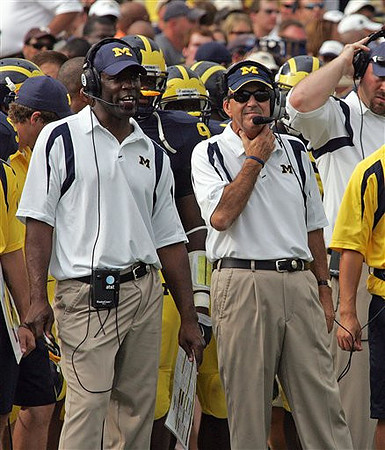Ron English and Lloyd Carr